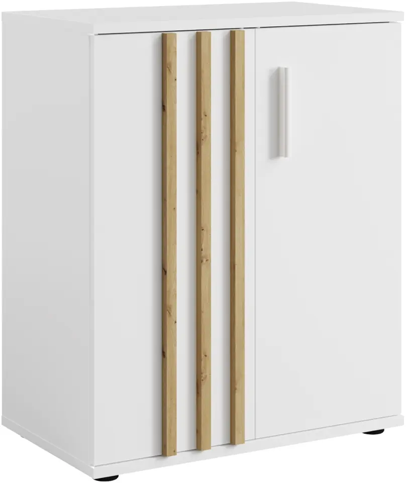 Tumba Tempo Kondela Tolis Typ 1 2D (White/Artisan Oak) - 2