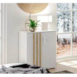 Тумба Tempo Kondela Tolis Typ 1 2D (White/Artisan Oak)