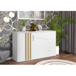 Тумба Tempo Kondela Tolis TYP 3 2D3S (White/Artisan Oak)