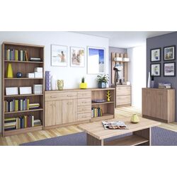 Тумба Tempo Kondela Topty Typ 21 2D (Sonoma Oak) Thumb