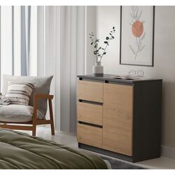 Tumba TopEshop 1D3S (Anthracite/Artisan Oak)