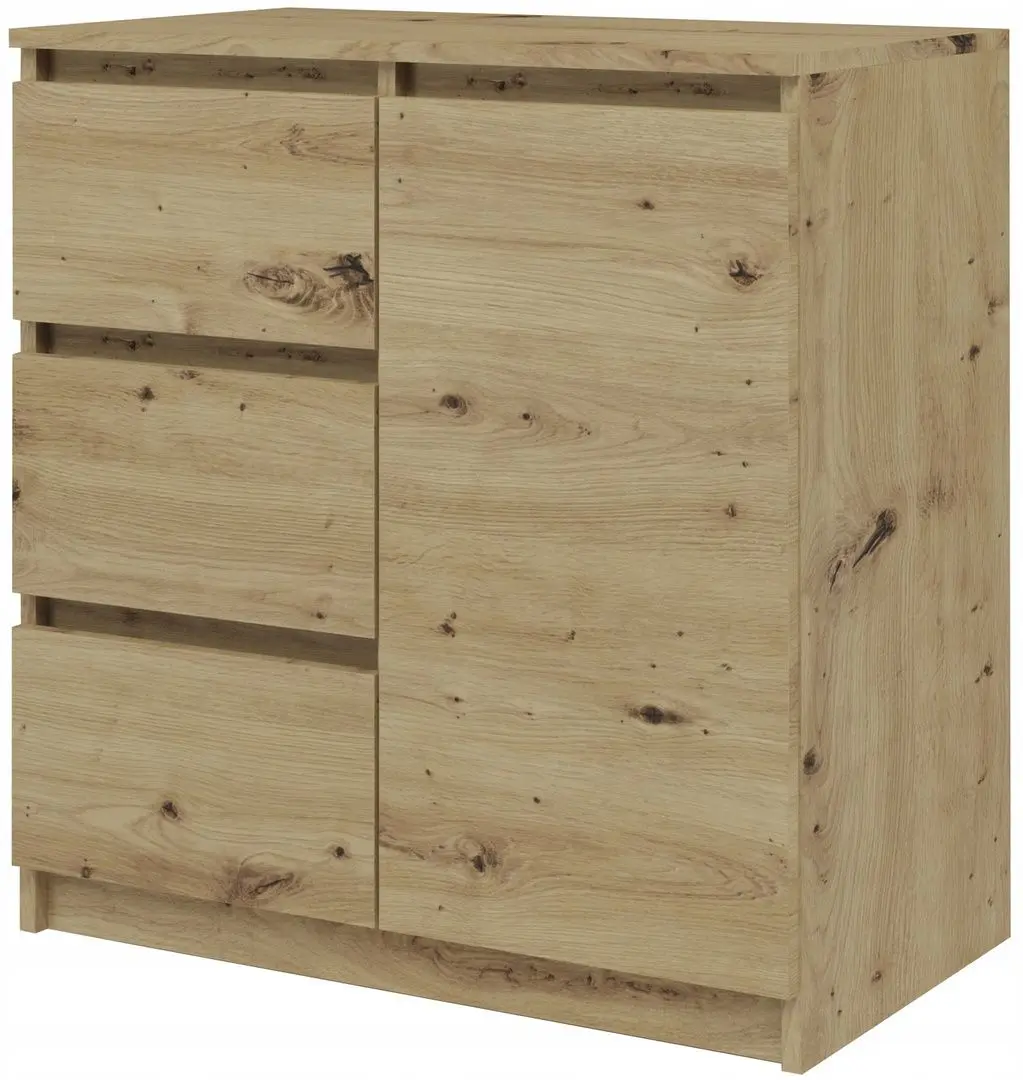 Tumba TopEshop 1D3S (Artisan Oak)