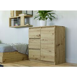 Tumba TopEshop 1D3S (Artisan Oak)