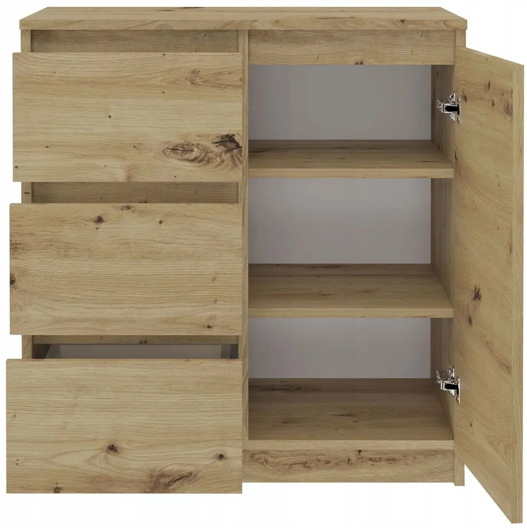 Tumba TopEshop 1D3S (Artisan Oak)