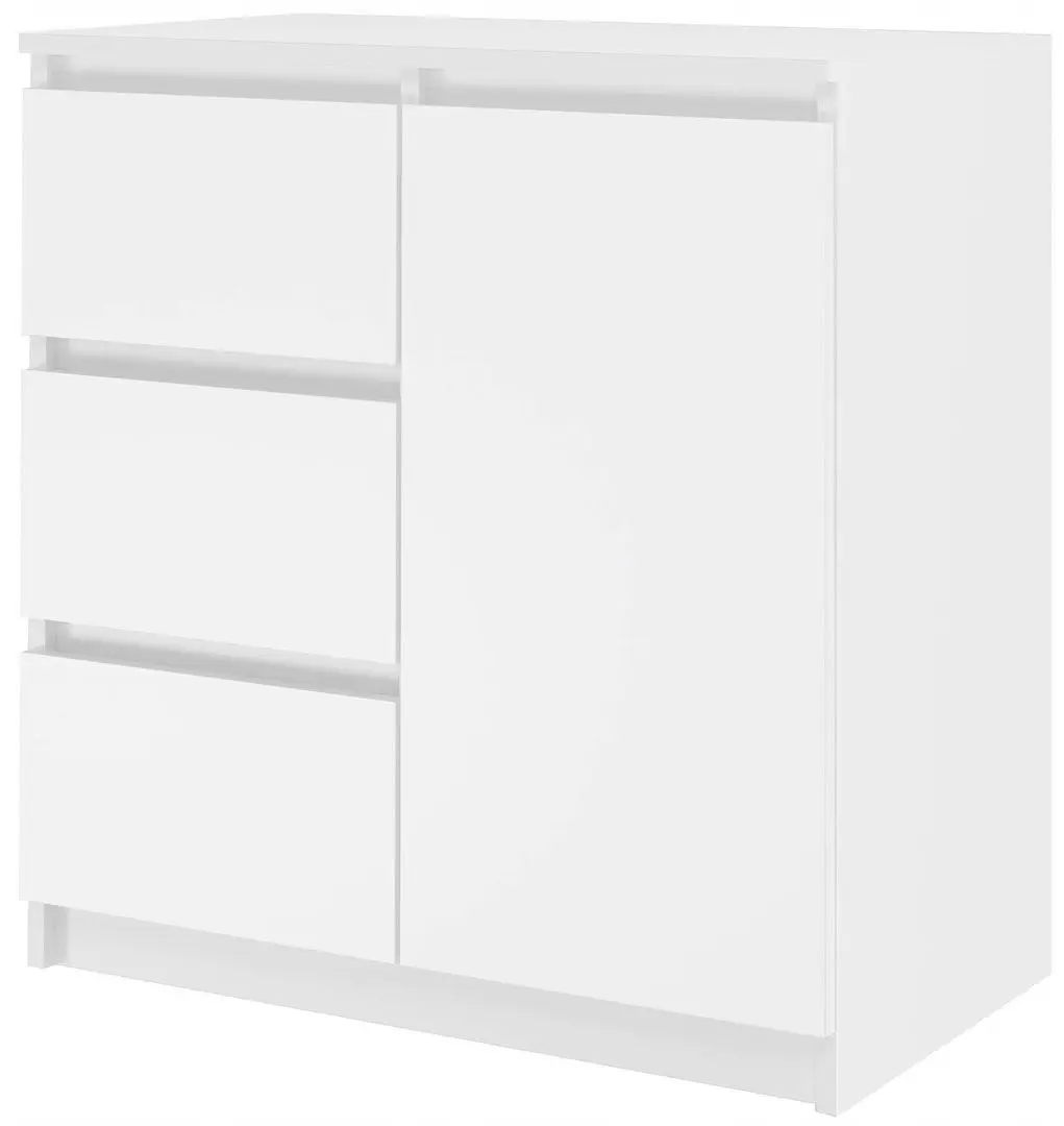 Tumba TopEshop 1D3S (White Matt)