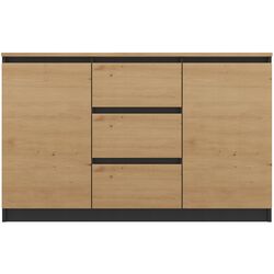 Tumba TopEshop 2D3S 120x40x75 (Anthracite/Artisan Oak) Thumb