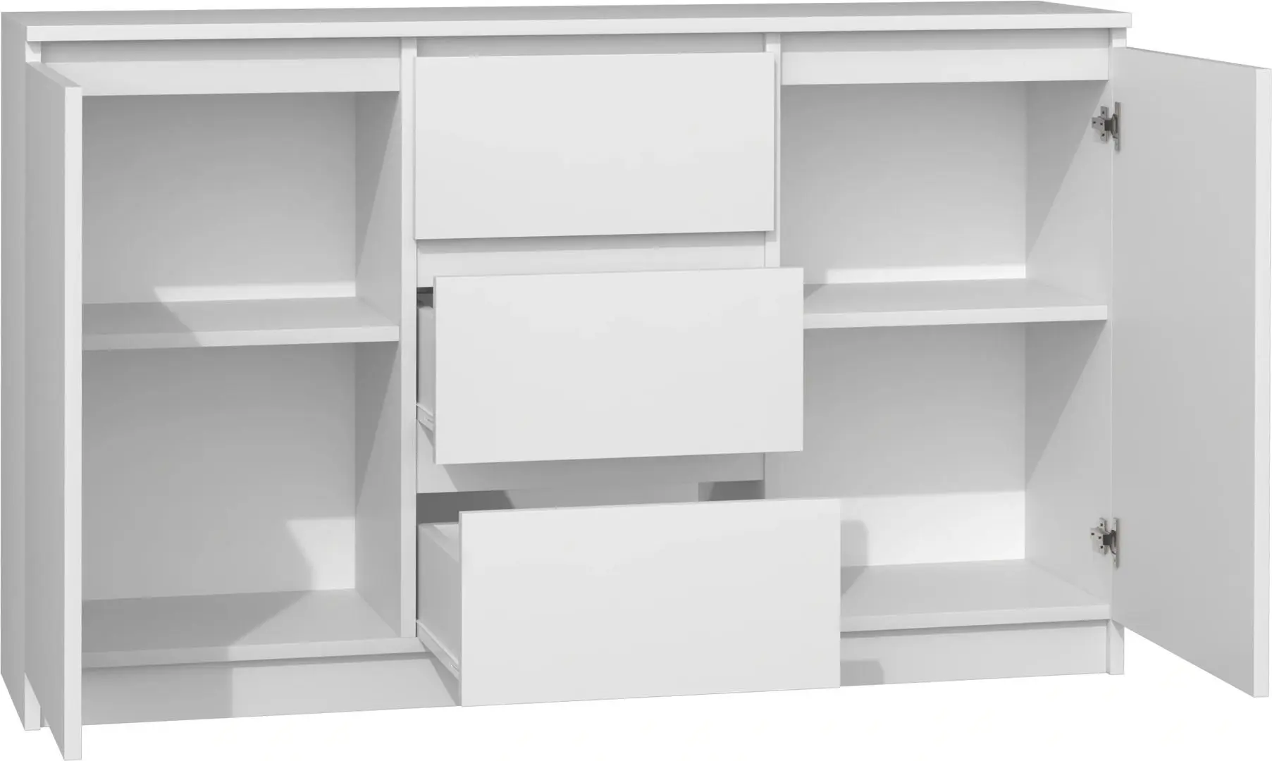 Tumba TopEshop 2D3S (White Matt)