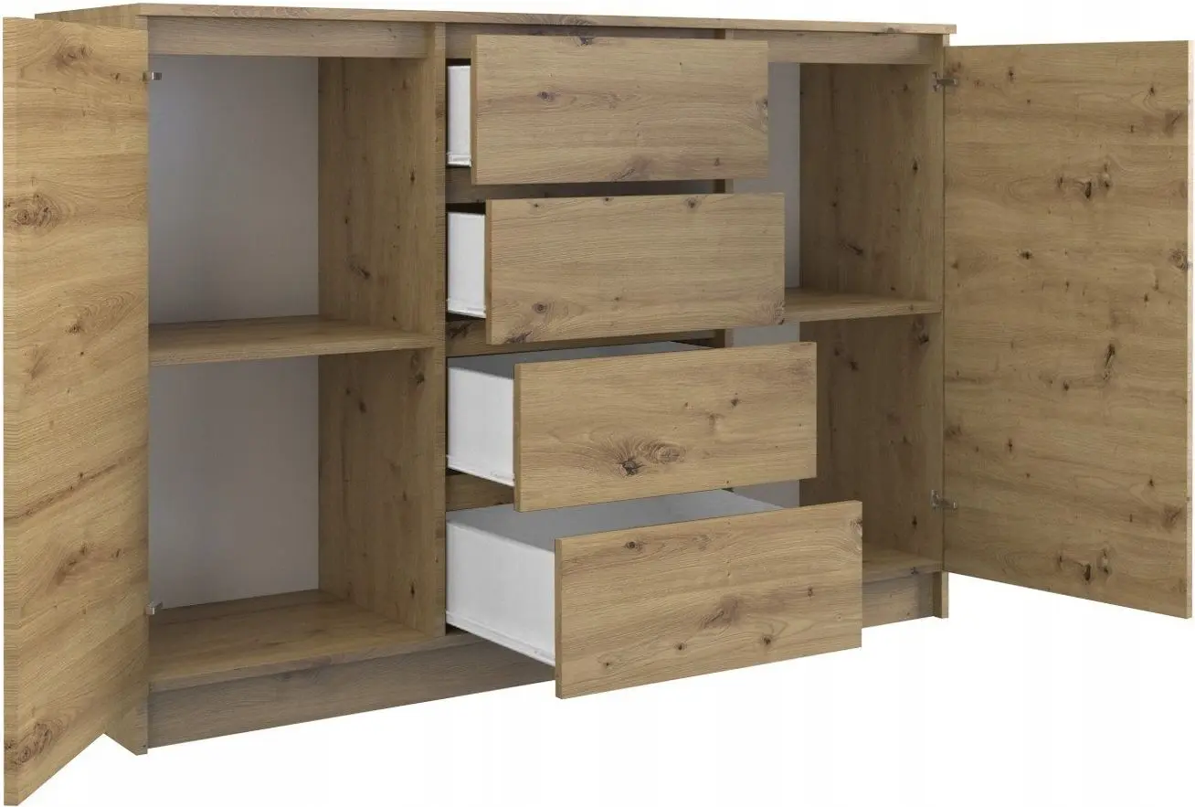 Tumba TopEshop 2D4S 120 (Artisan Oak)