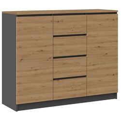 Tumba TopEshop 2D4S 120 BA (Artisan Oak/Anthracite) Thumb