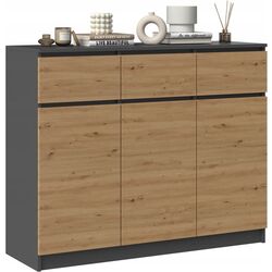 Tumba TopEshop 3D3S (Anthracite/Artisan Oak) Thumb