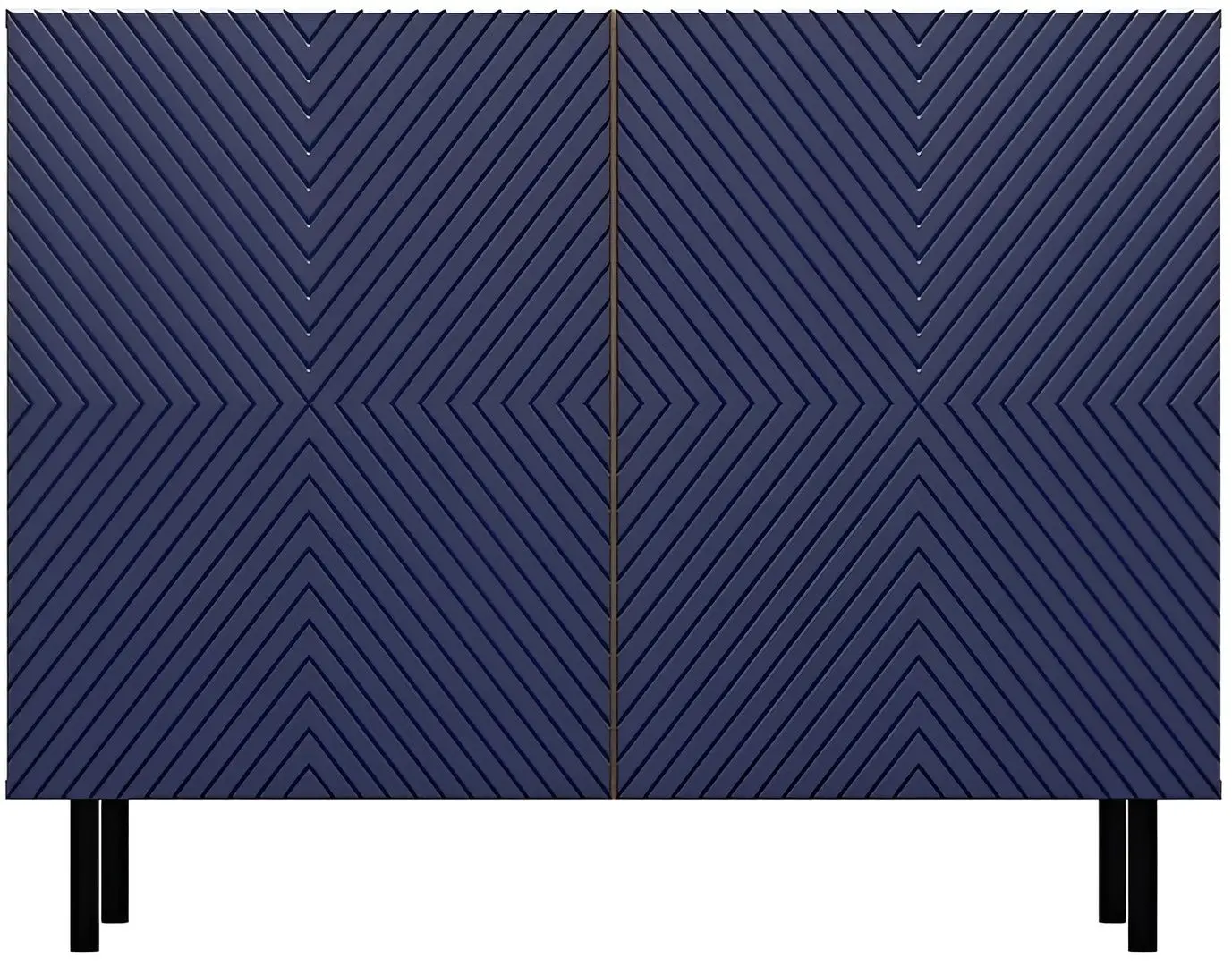 Tumba TopEshop Kama 2D (Artisan Oak/Dark Blue)