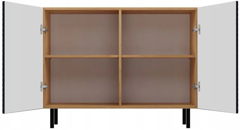 Tumba TopEshop Kama 2D (Artisan Oak/Dark Blue)