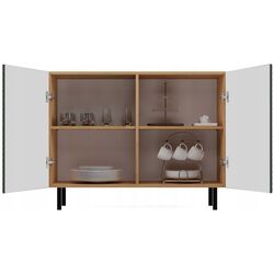 Tumba TopEshop Kama 2D Slim (Artisan Oak/Green) Thumb