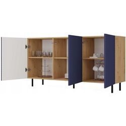 Tumba TopEshop Kama 3K (Artisan Oak/Dark Blue) Thumb