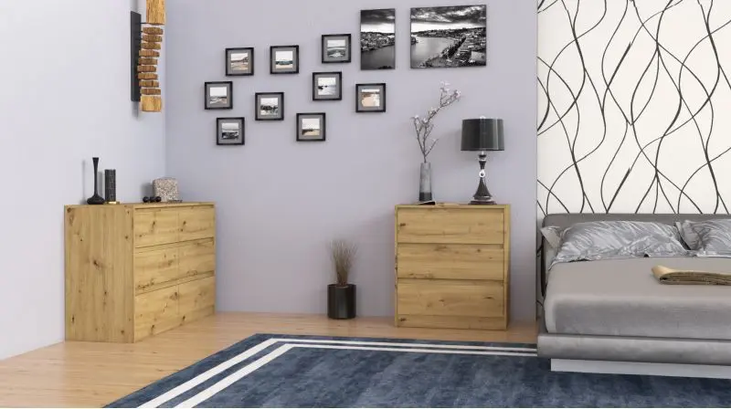 Comoda TopEshop Karo K120 (Artisan Oak)