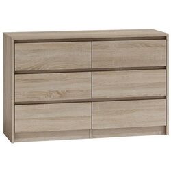 Comoda TopEshop Karo K120 (Sonoma Oak)