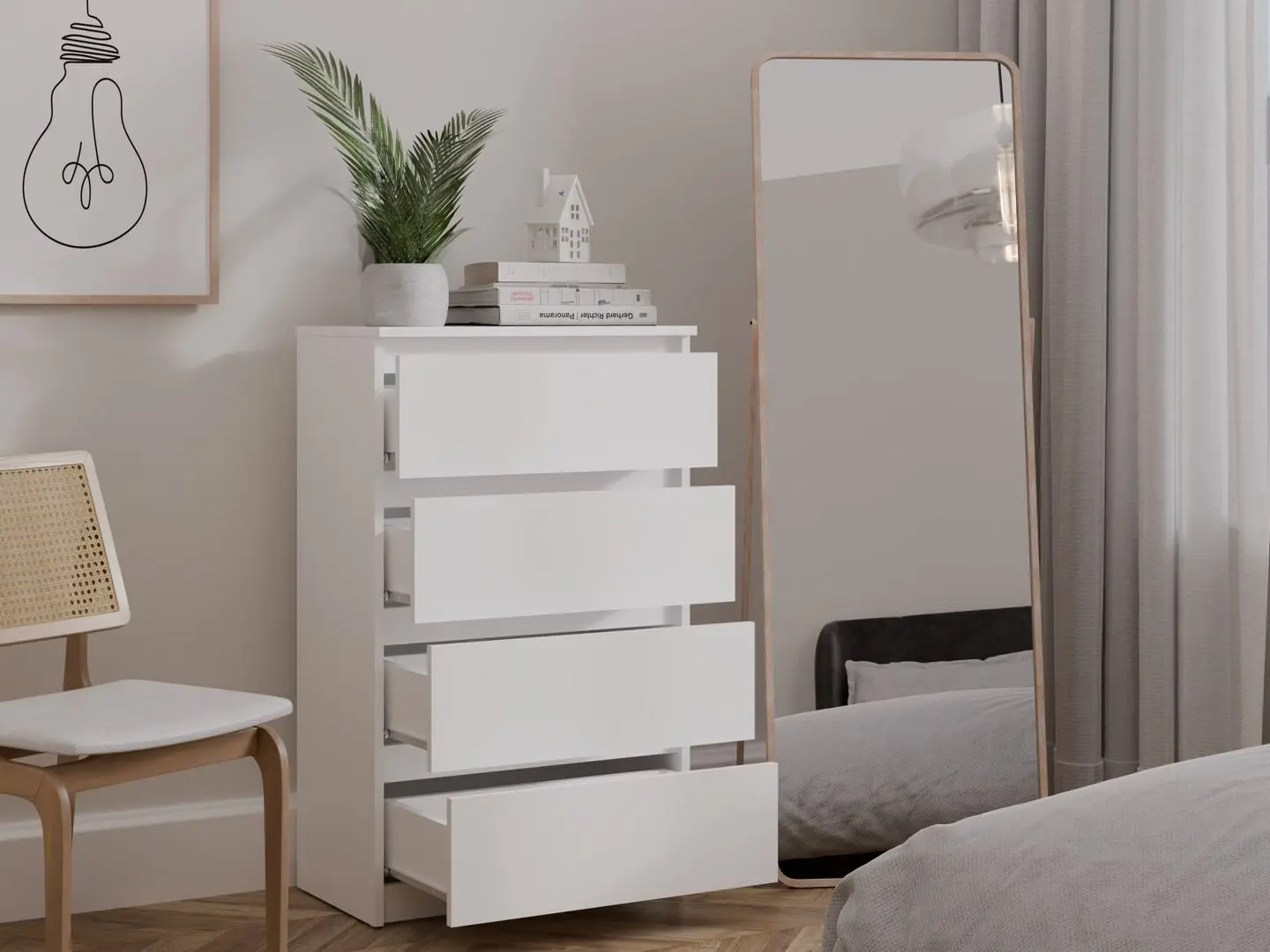 Comoda TopEshop M4/60 (White)