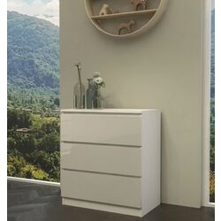 Comoda TopEshop Malwa M3 (White Gloss) Thumb