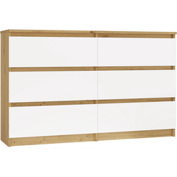 Comoda TopEshop Malwa M6 120 (Artisan Oak/White) Thumb