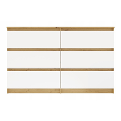 Comoda TopEshop Malwa M6 120 (Artisan Oak/White) Thumb