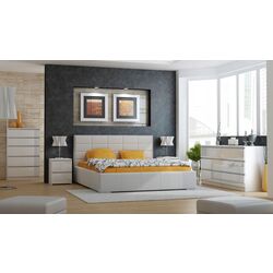 Comoda TopEshop Malwa M6 120 (White Gloss) Thumb