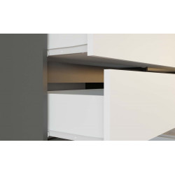 Comoda TopEshop Malwa M6 (Anthracite/White) Thumb