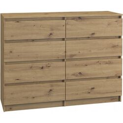 Comoda TopEshop Malwa M8 120 (Artisan Oak)