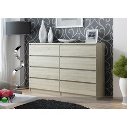 Comoda TopEshop Malwa M8 140 (Sonoma Oak) Thumb