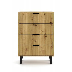 Comoda TopEshop Scandi 4S Slim (Artisan Oak) Thumb