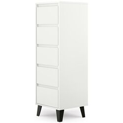 Comoda TopEshop Scandi 5S (White) Thumb