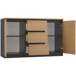 Set tumbe TopEshop Costa 3D6S (Anthracite/Artisan Oak) Thumb