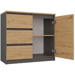 Set tumbe TopEshop Costa 3D6S (Anthracite/Artisan Oak) Thumb