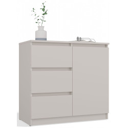 Тумба TopEshop 1D3S (Cashmere) Thumb