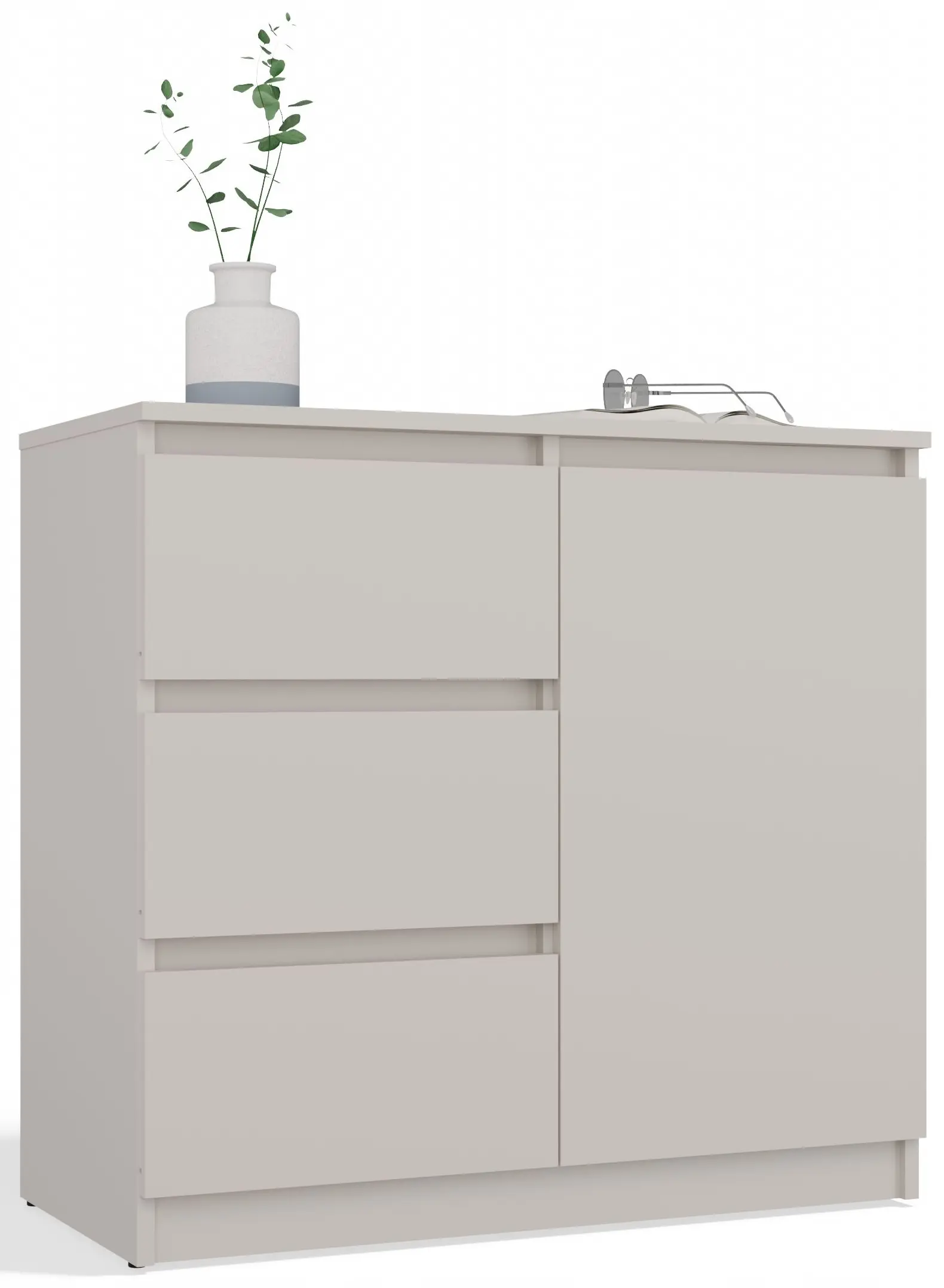 Тумба TopEshop 1D3S (Cashmere) - 2