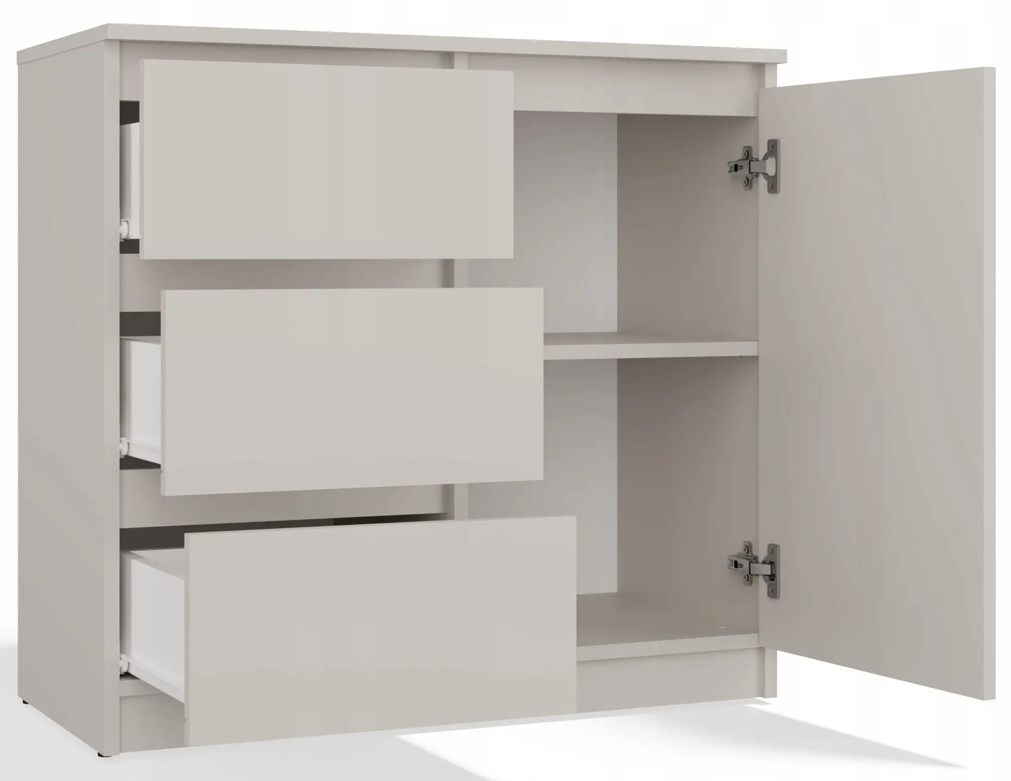 Тумба TopEshop 1D3S (Cashmere) - 5