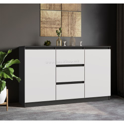 Tumba TopEshop 2D3S (Anthracite/White)