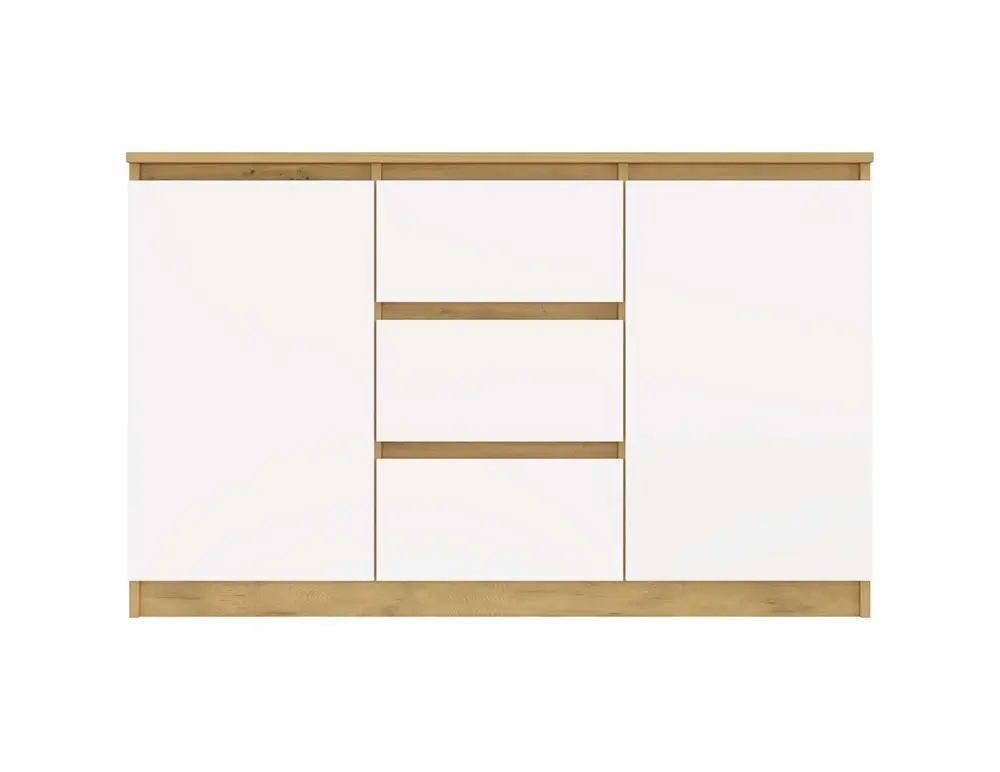 Tumba TopEshop 2D3S (Artisan Oak/White) - 2