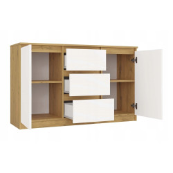 Tumba TopEshop 2D3S (Artisan Oak/White) Thumb