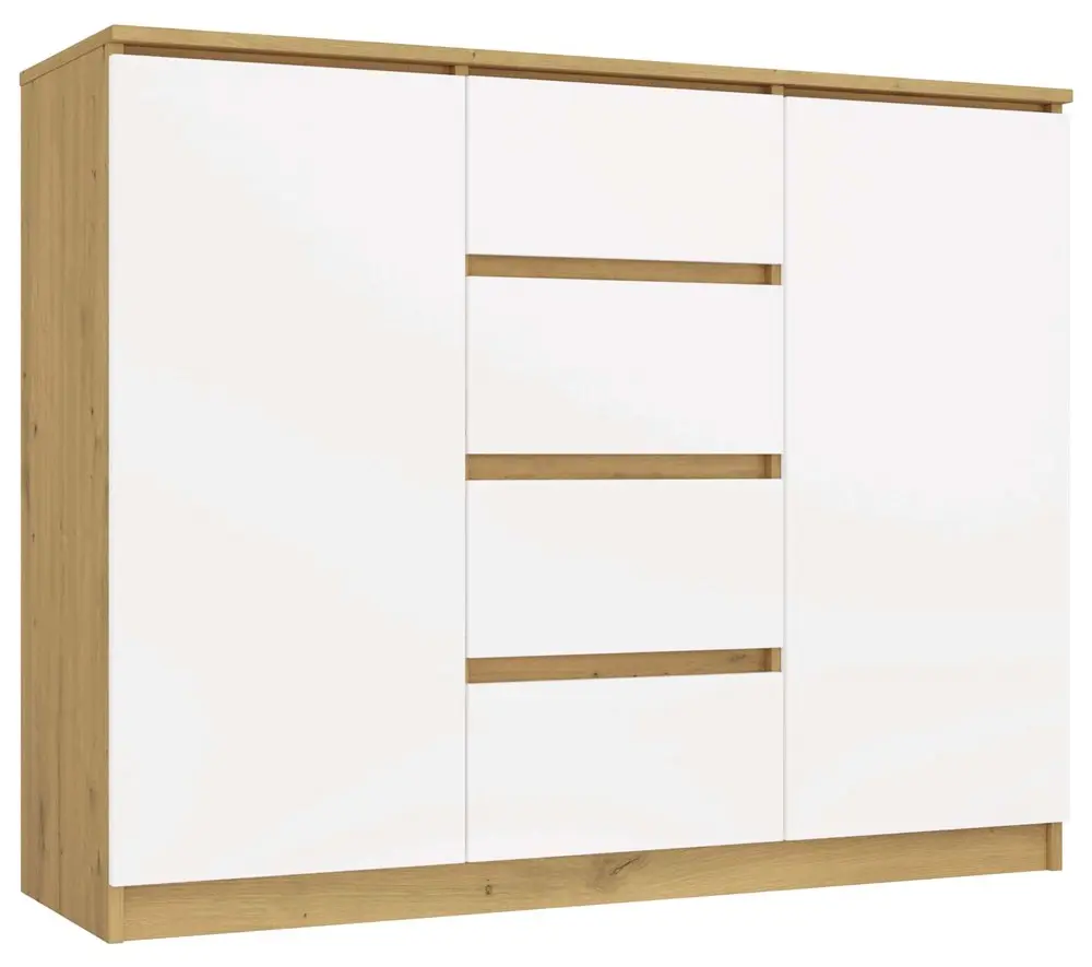 Тумба TopEshop 2D4S (Artisan Oak/White) - 2