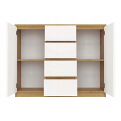 Тумба TopEshop 2D4S (Artisan Oak/White) Thumb