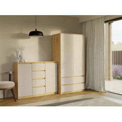 Tumba TopEshop 2D4SZ (Artisan Oak/Cashmere) Thumb