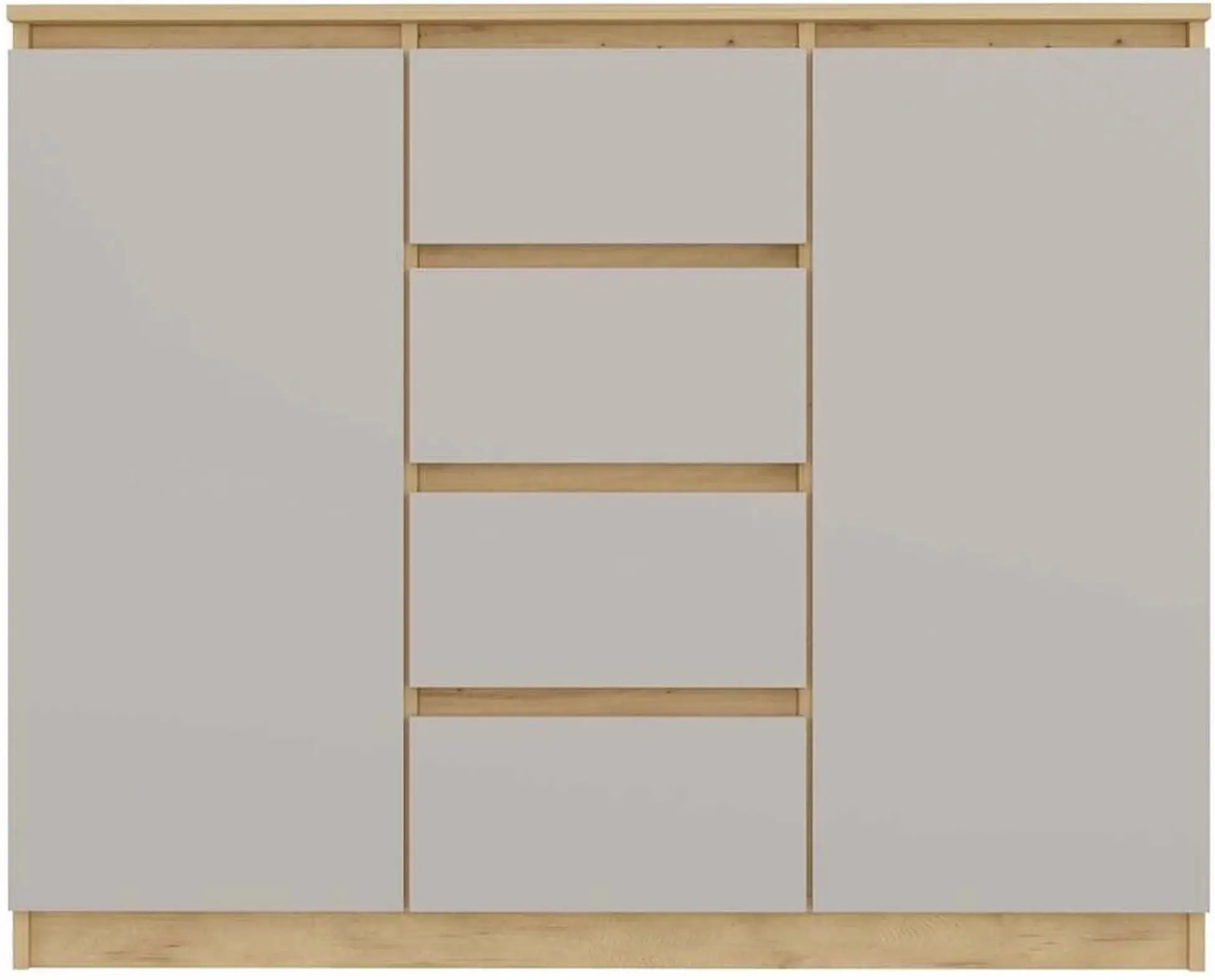Tumba TopEshop 2D4SZ (Artisan Oak/Cashmere) - 3