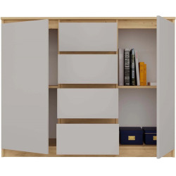 Tumba TopEshop 2D4SZ (Artisan Oak/Cashmere) Thumb