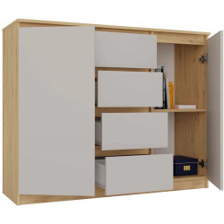 Tumba TopEshop 2D4SZ (Artisan Oak/Cashmere) Thumb