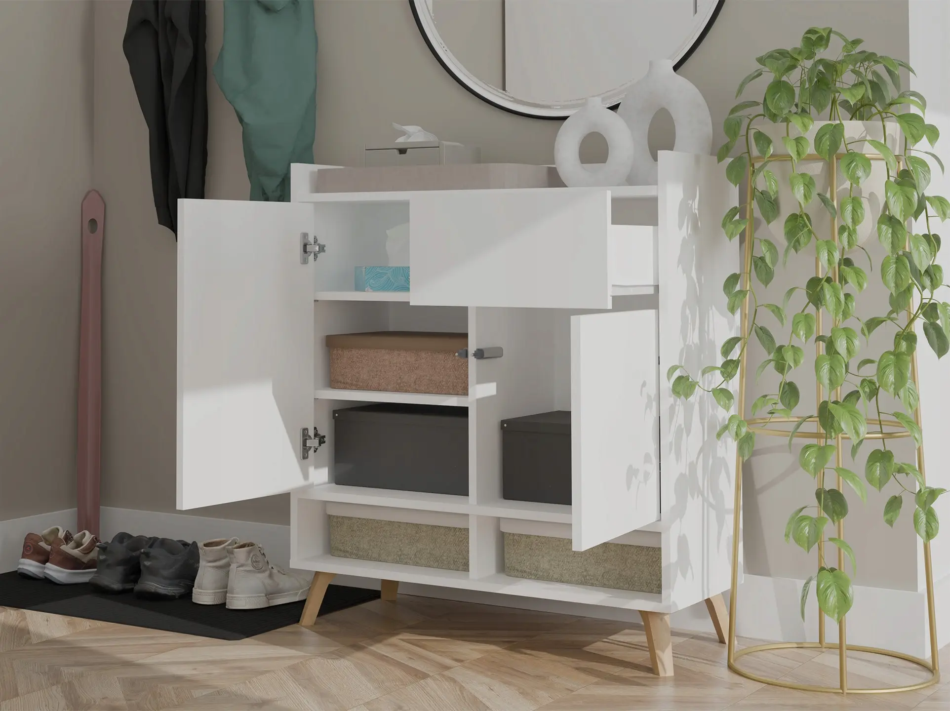 Тумба TopEshop Colin (White) - 9