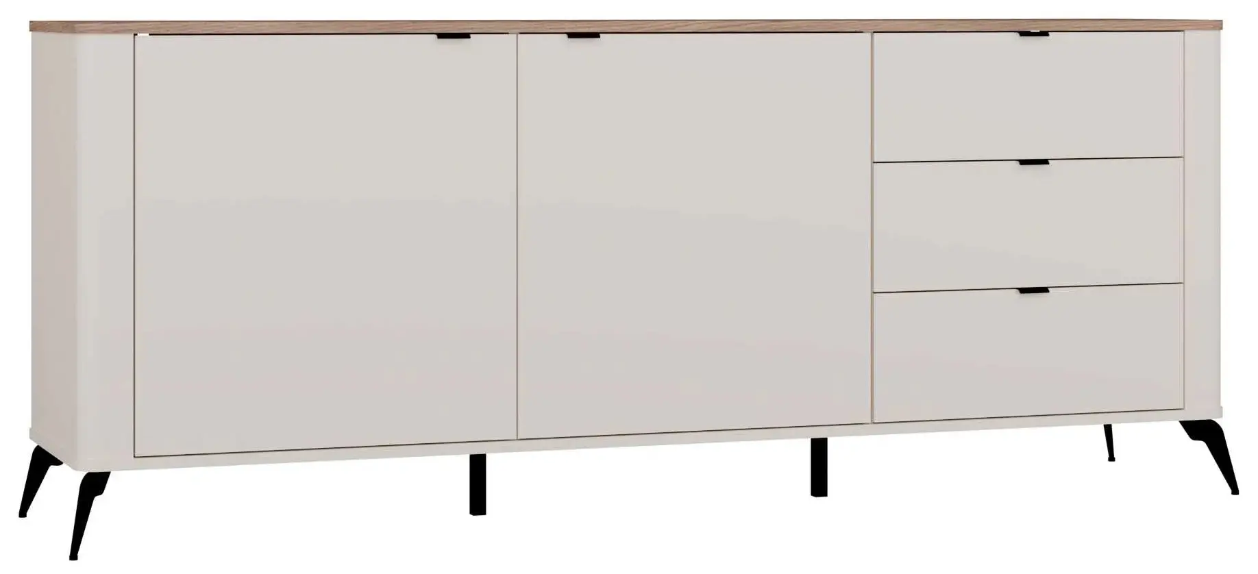 Тумба TopEshop Cordoba 2D3S (Cashmere/Castello Oak) - 2