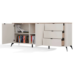 Тумба TopEshop Cordoba 2D3S (Cashmere/Castello Oak) Thumb