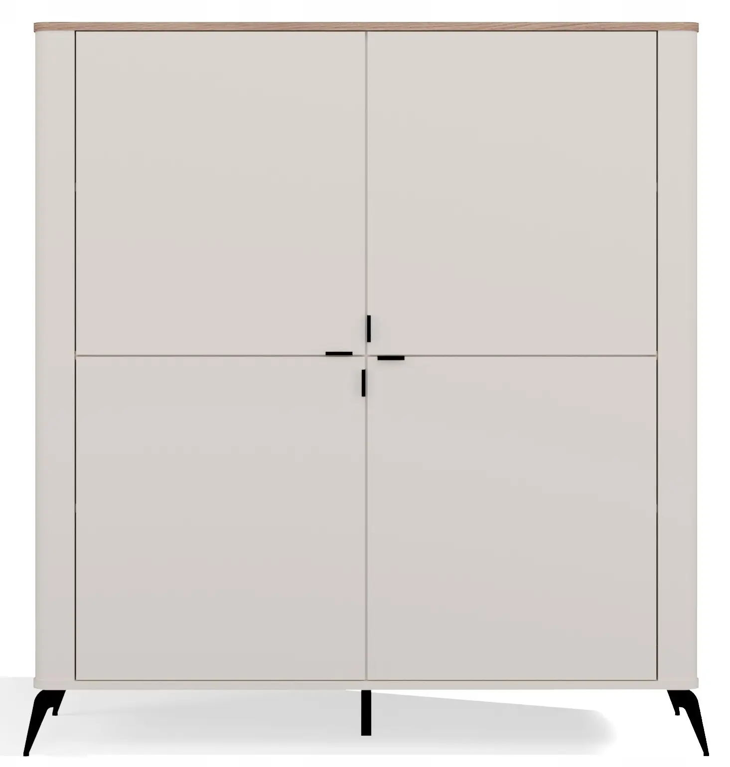 Тумба TopEshop Cordoba 4D (Cashmere/Castello Oak) - 4