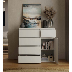 Тумба TopEshop Malwa 1D5S (White) Thumb