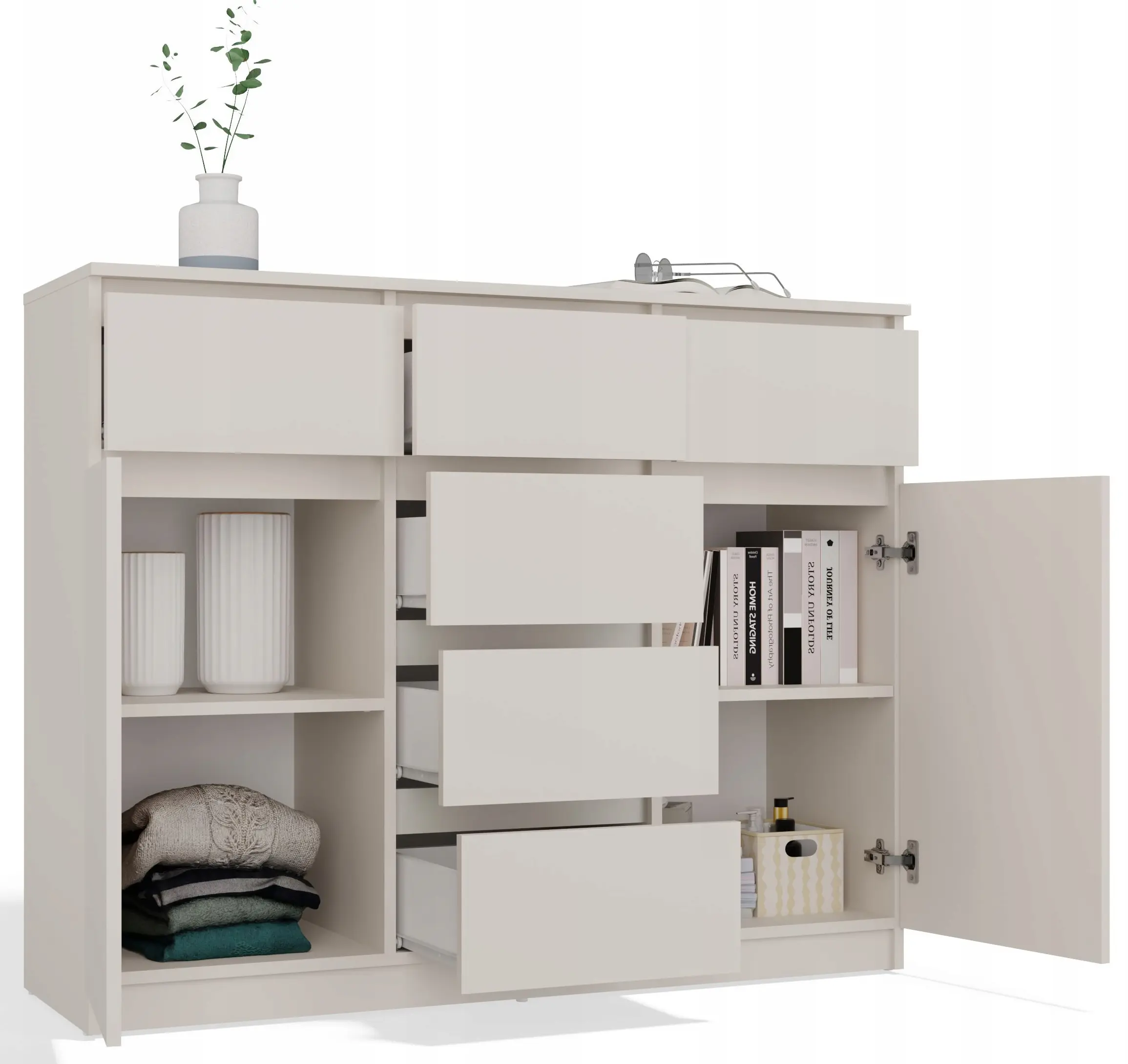 Тумба TopEshop Malwa 2D6S (Cashmere) - 5